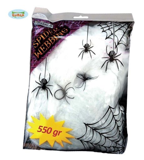 Picture of HALLOWEEN SPIDERWEB BAG 500GR